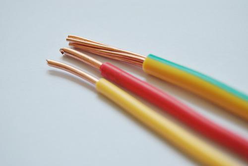 黃色、紅色兩根為BV電線，黃綠雙色為BVR線-湘江電纜