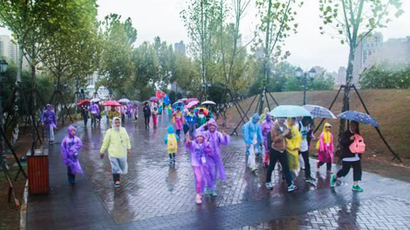 公益在路上，環(huán)保在心中！湘江電纜贊助并參與2016年綠行家20公里公益徒步籌款