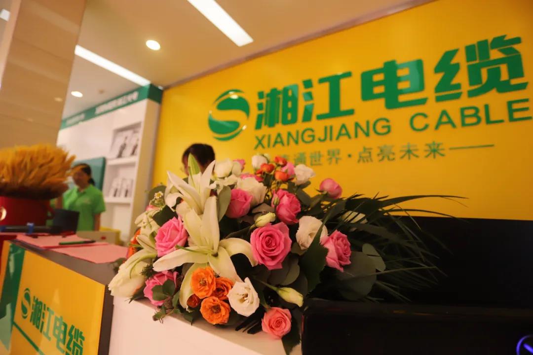 連通世界 點亮未來??！湘江電纜集團武漢旗艦店開業(yè)慶典盛大舉行！